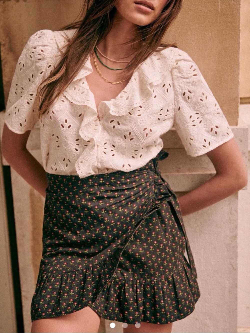 Sezane Camila Mini Skirt in US size 8